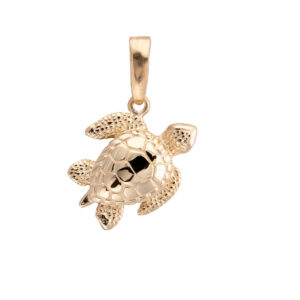 Wyland's 14K Gold Detailed Small Sea Turtle Charm - Product_WYPAP-70003_1