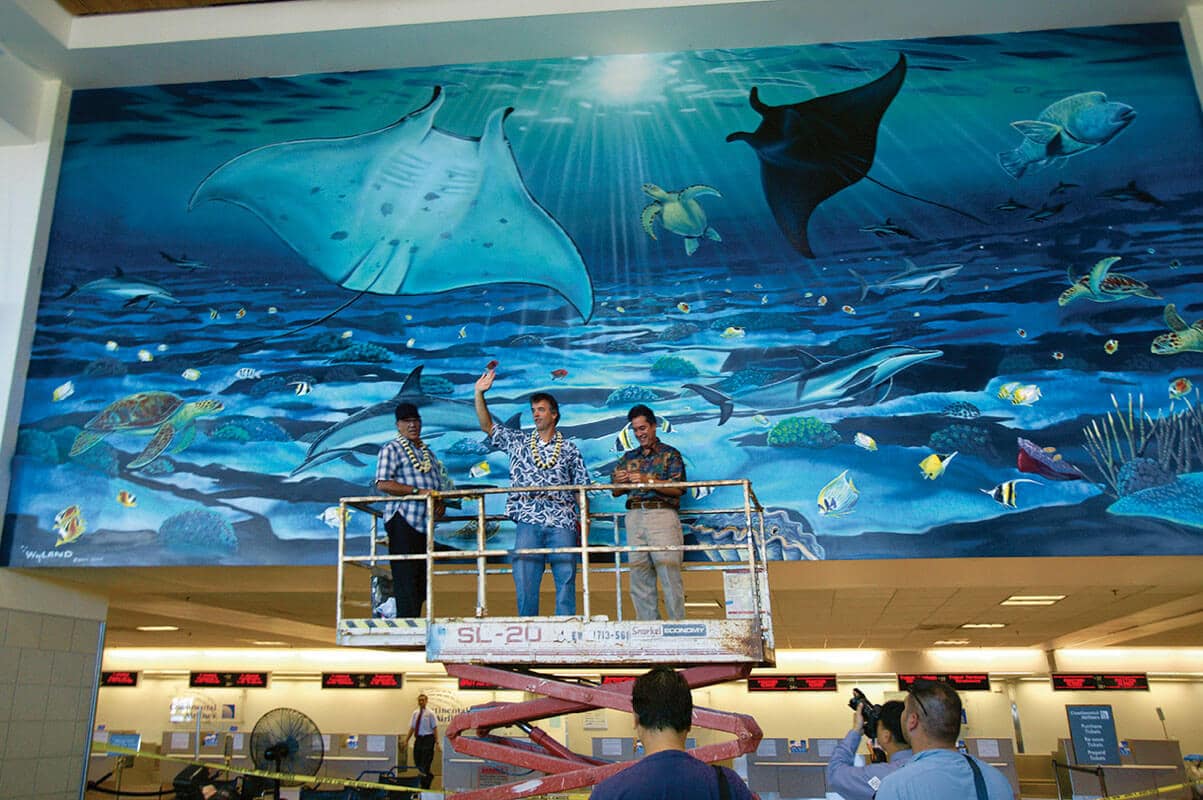 Hagatna, Guam Wyland Whaling Wall #91 “Guam’s Ocean Life”