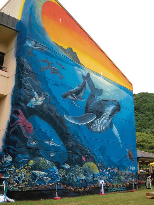 Pago Pago, American Samoa Wyland Whaling Wall #96 “Riches of the Ocean”