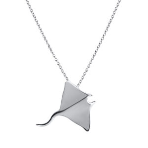 Manta ray necklace