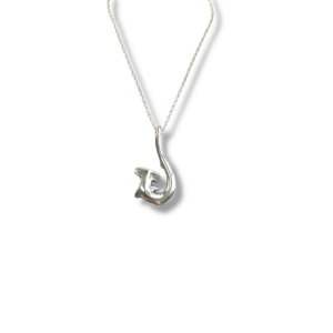 hammerhead silver shark necklace