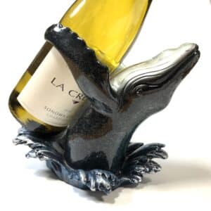 Sculpted Whale Bottle Holder - Breaching Humpback