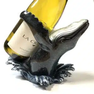 Sculpted Whale Bottle Holder - Breaching Humpback