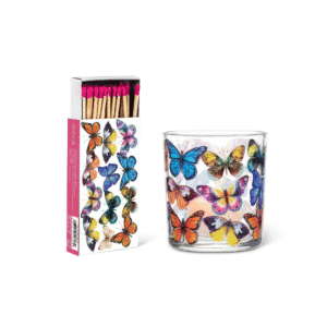 Butterfly Votive + Matches Gift Bundle